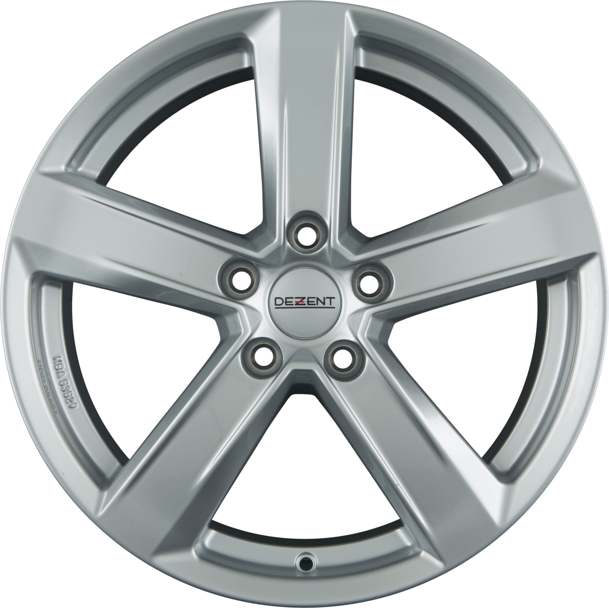 Dezent TU SILVER - Silber Alufelge 7.5x17 Zoll ET52 LK 5x112 ML66.6