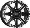 Dotz Kalahari black polished 7x16 ET24 - LK6/139.7 ML93.1