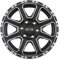 Dotz Kalahari DARK - Schwarz Poliert Alufelge 8x17 Zoll ET20 LK 6x139.7 ML106.1