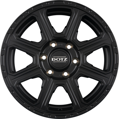 Dotz Kalahari BLACK - Schwarz Matt Alufelge 8x18 Zoll ET30 LK 5x127 ML71.6