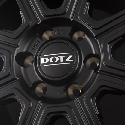 Dotz Kalahari BLACK - Schwarz Matt Alufelge 8x18 Zoll ET30 LK 5x127 ML71.6 – Bild 4