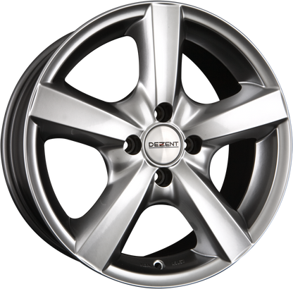 Dezent F High Gloss Alufelge 6.5x15 Zoll ET15 LK 4x108 ML65.1 – Bild 2