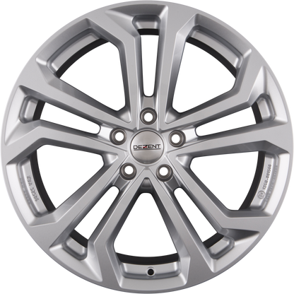 Dezent TA SILVER - Silber Alufelge 7.5x18 Zoll ET50 LK 5x112 ML57.1