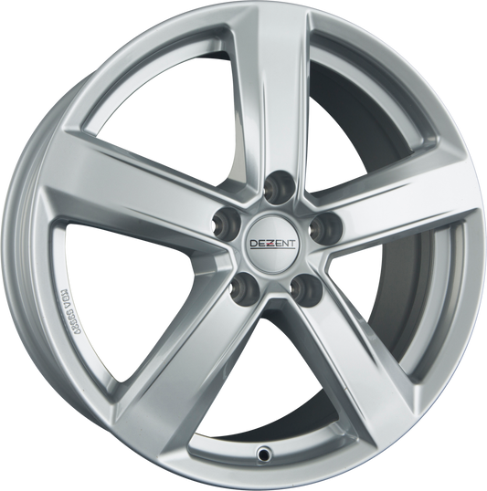 Dezent TU SILVER - Silber Alufelge 8x18 Zoll ET39 LK 5x112 ML66.6 – Bild 2