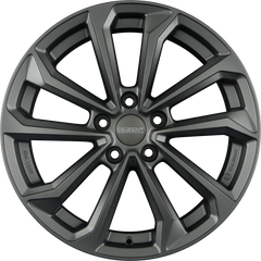 Dezent KS GRAPHITE - Graphite Matt Alufelge 7.5x19 Zoll ET54.5 LK 5x114.3 ML67.1