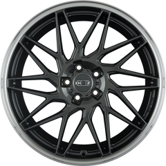 Dotz Tanaka DARK - Gunmetal Matt Polished Lip Alufelge 9.5x19 Zoll ET40 LK 5x120 ML72.6