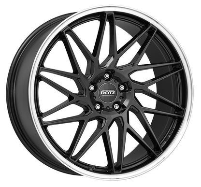 Dotz Tanaka gunmetal polished lip Alufelge 10x20 Zoll ET40 LK 5x112 ML70.1