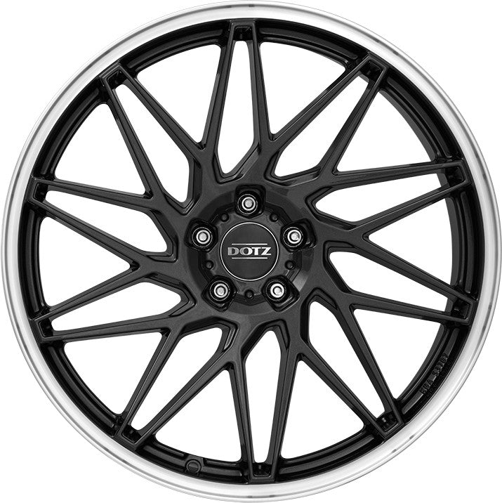 Dotz Tanaka gunmetal polished lip Alufelge 10x20 Zoll ET40 LK 5x112 ML70.1 – Bild 2