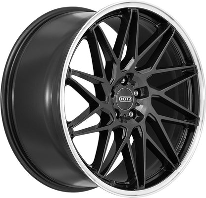 Dotz Tanaka gunmetal polished lip Alufelge 10x20 Zoll ET40 LK 5x112 ML70.1 – Bild 3