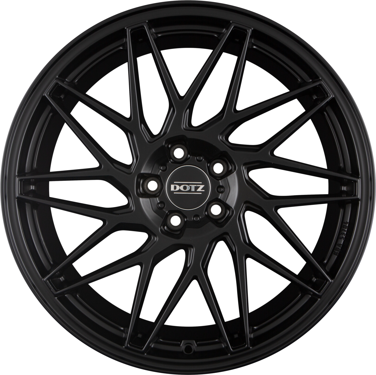 Dotz Tanaka BLACK - Black Matt Alufelge 9x20 Zoll ET40 LK 5x108 ML70.1