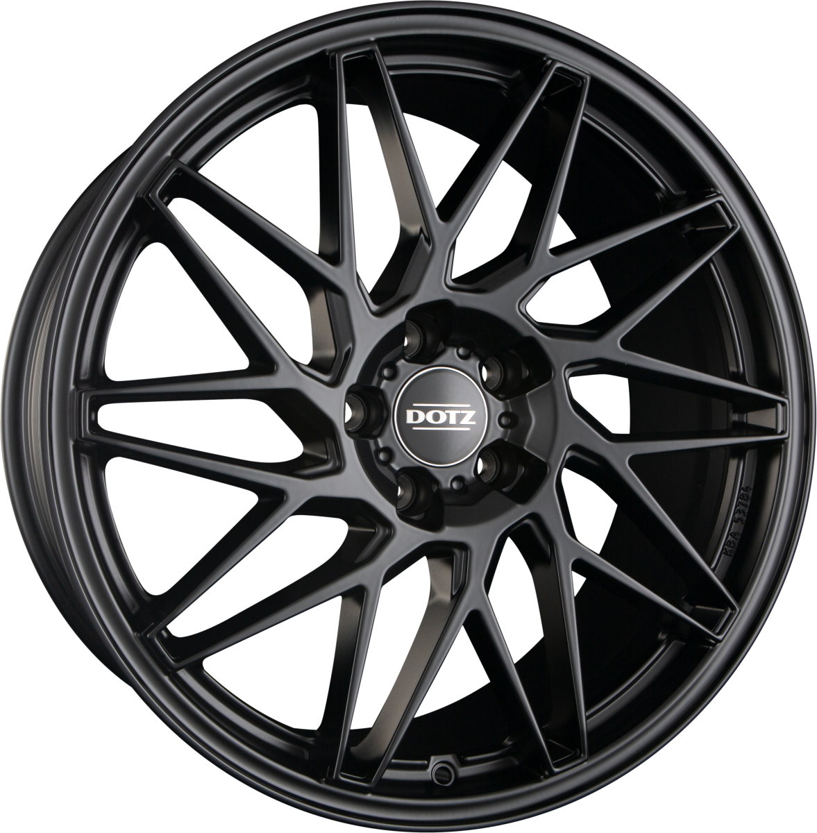 Dotz Tanaka BLACK - Black Matt Alufelge 9x20 Zoll ET40 LK 5x108 ML70.1 – Bild 2