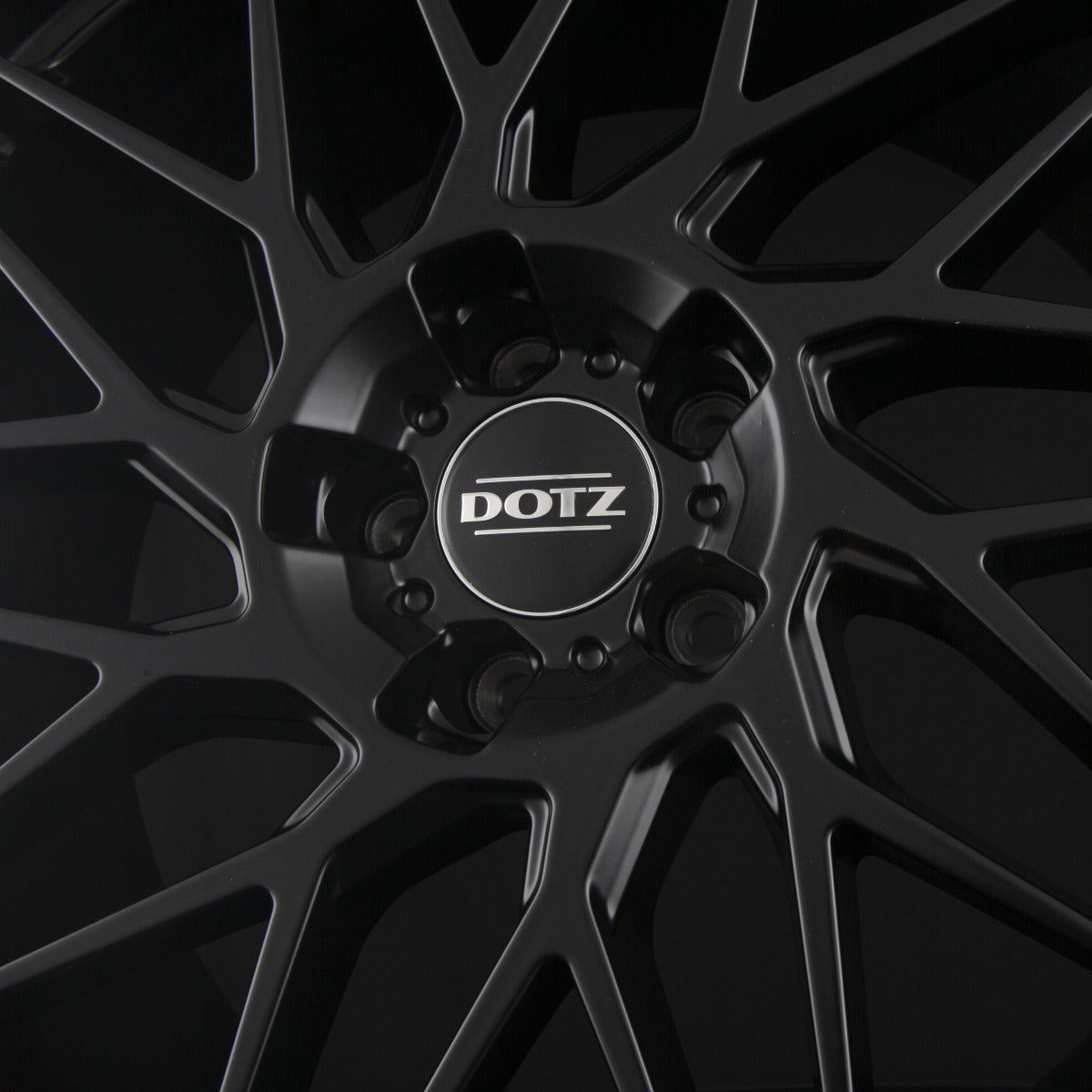 Dotz Tanaka BLACK - Black Matt Alufelge 9x20 Zoll ET40 LK 5x108 ML70.1 – Bild 3