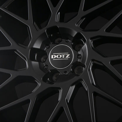 Dotz Tanaka BLACK - Black Matt Alufelge 9x20 Zoll ET30 LK 5x120 ML72.6 – Bild 3