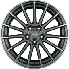AEZ Atlanta TITAN - Graphite Matt Frontpoliert Alufelge 7.5x17 Zoll ET46 LK 5x112 ML57.1