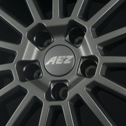 AEZ Atlanta TITAN - Graphite Matt Frontpoliert Alufelge 7.5x17 Zoll ET46 LK 5x112 ML57.1 – Bild 4