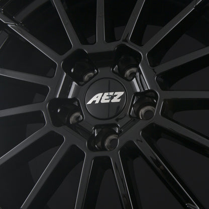 AEZ Atlanta BLACK - Schwarz Glänzend Alufelge 8.5x19 Zoll ET35 LK 5x112 ML70.1 – Bild 3