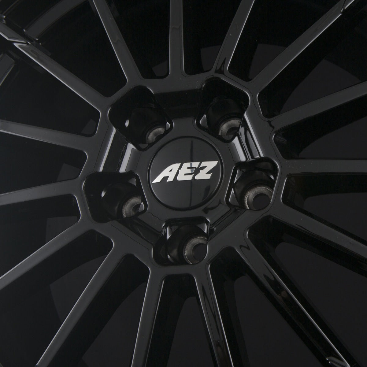 AEZ Atlanta BLACK - Schwarz Glänzend Alufelge 8.5x20 Zoll ET35 LK 5x112 ML70.1 – Bild 3