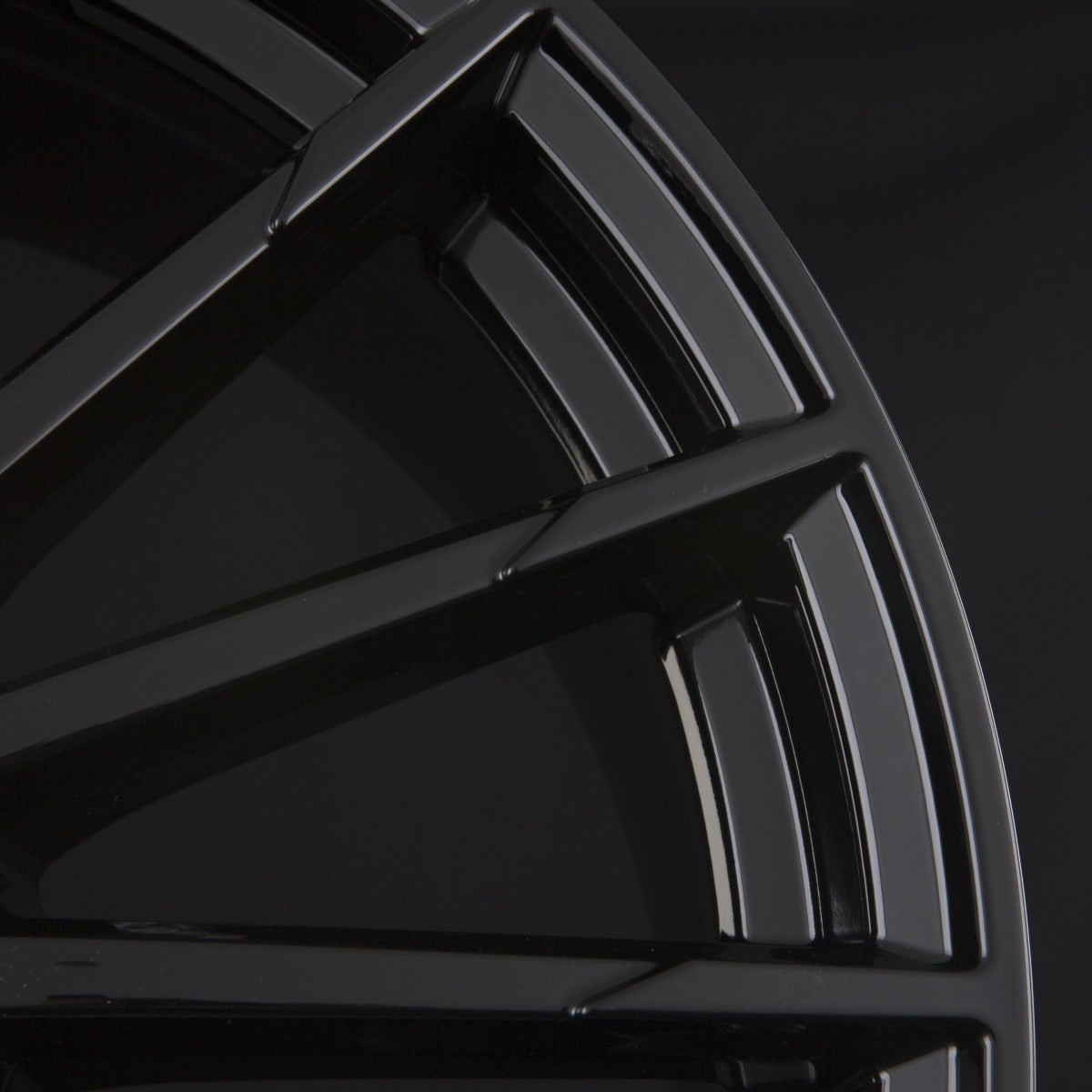 AEZ Atlanta BLACK - Schwarz Glänzend Alufelge 8.5x20 Zoll ET43 LK 5x112 ML66.6 – Bild 4