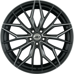 AEZ Porto DARK - Gunmetal Polished Alufelge 8.5x21 Zoll ET40 LK 5x120 ML64.1