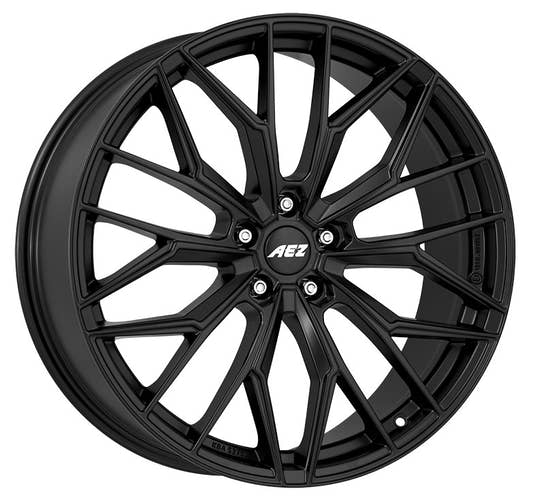 AEZ Porto black matt Alufelge 8x18 Zoll ET44 LK 5x112 ML57.1