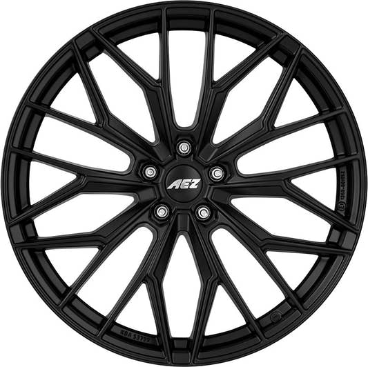 AEZ Porto black matt 8x18 ET44 - LK5/112 ML57.1