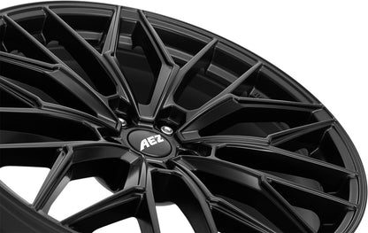 AEZ Porto black matt 8x19 ET45 - LK5/108 ML63.4