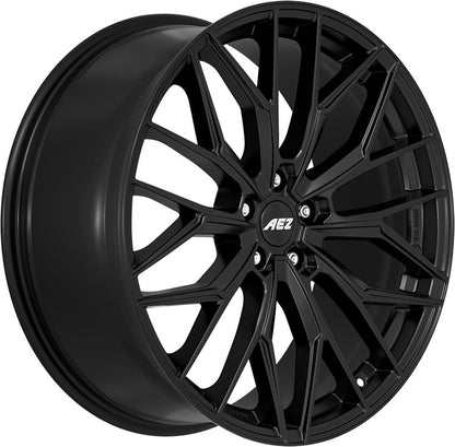 AEZ Porto black matt 8x19 ET44 - LK5/112 ML57.1