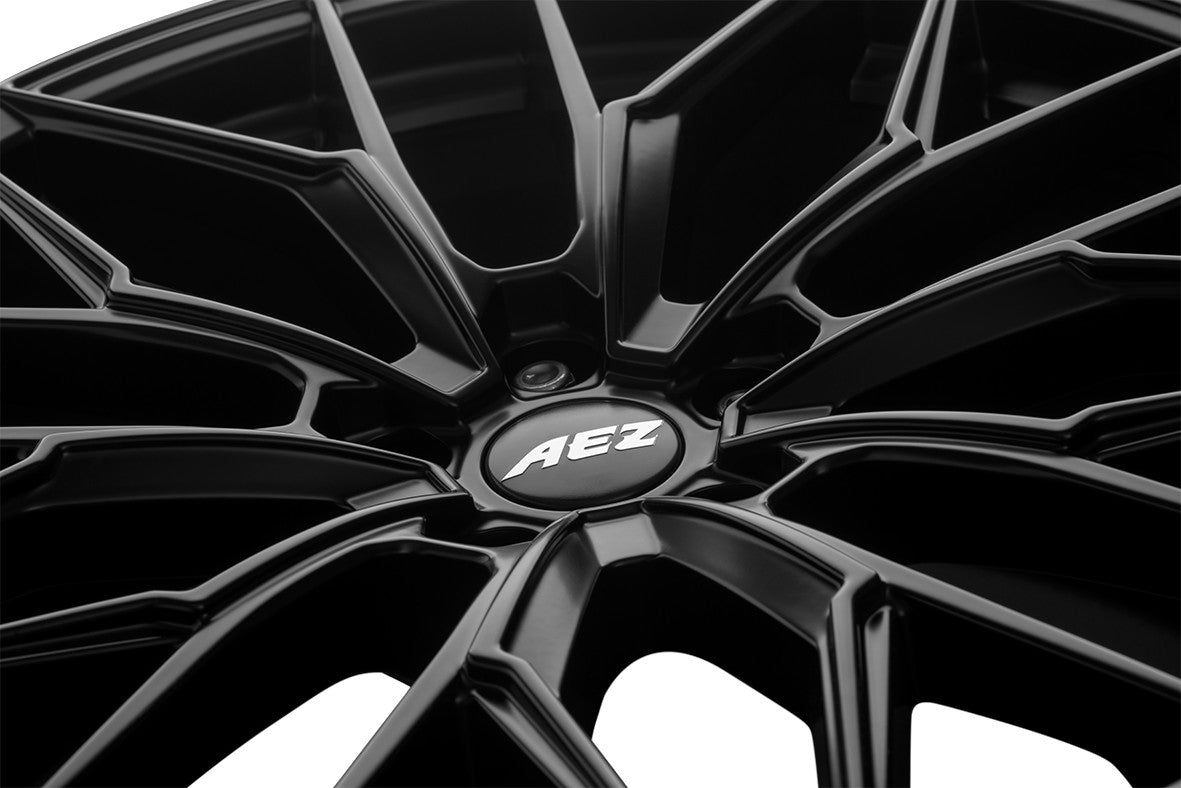 AEZ Porto black matt 8x19 ET44 - LK5/112 ML57.1