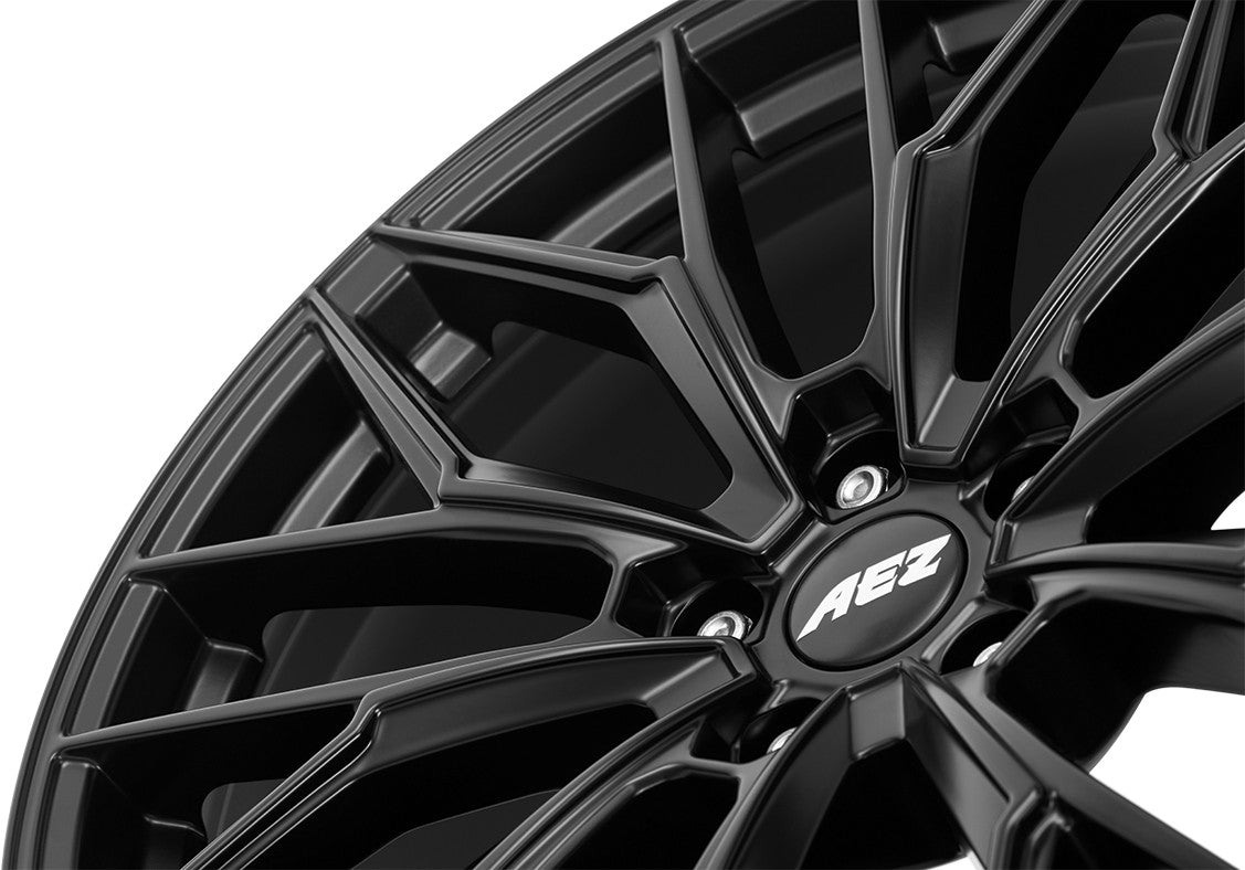 AEZ Porto black matt 8x19 ET44 - LK5/112 ML57.1