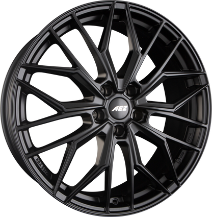 AEZ Porto BLACK - Black Matt Alufelge 8.5x21 Zoll ET42 LK 5x108 ML63.4 – Bild 2