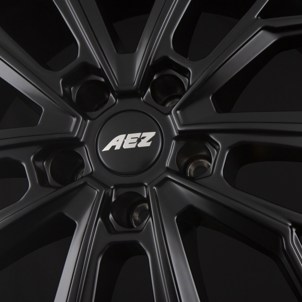 AEZ Porto BLACK - Black Matt Alufelge 8.5x21 Zoll ET42 LK 5x108 ML63.4 – Bild 4