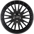 AEZ Berlin BLACK - Black Polished Lip Alufelge 7.5x18 Zoll ET44 LK 5x112 ML66.6