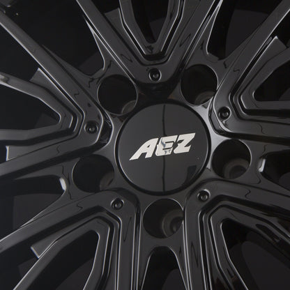 AEZ Berlin BLACK - Black Polished Lip Alufelge 7.5x18 Zoll ET44 LK 5x112 ML66.6 – Bild 3