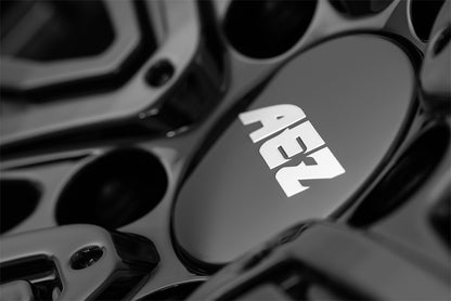 AEZ Berlin black/polished lip 7.5x19 ET44 - LK5/112 ML66.6