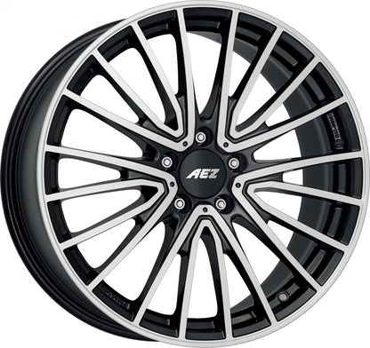 AEZ Berlin black/polished 7.5x18 ET40 - LK5/112 ML66.6