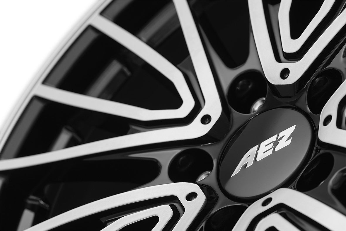 AEZ Berlin black/polished 7.5x18 ET40 - LK5/112 ML66.6
