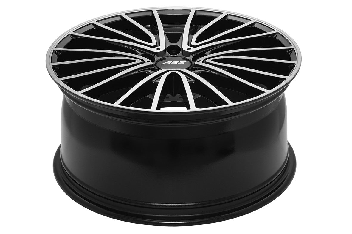 AEZ Berlin black/polished 7.5x18 ET40 - LK5/112 ML66.6