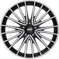 AEZ Berlin black/polished 8.5x18 ET52 - LK5/112 ML66.6