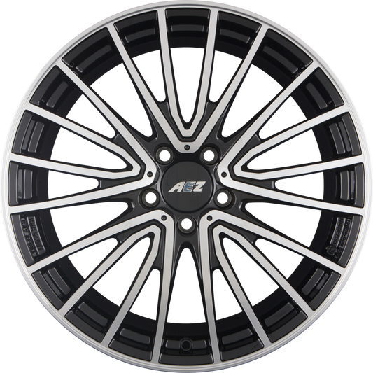 AEZ Berlin DARK - Black Polished Alufelge 8.5x18 Zoll ET56 LK 5x112 ML66.6