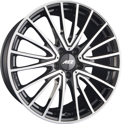 AEZ Berlin DARK - Black Polished Alufelge 8.5x18 Zoll ET56 LK 5x112 ML66.6 – Bild 2