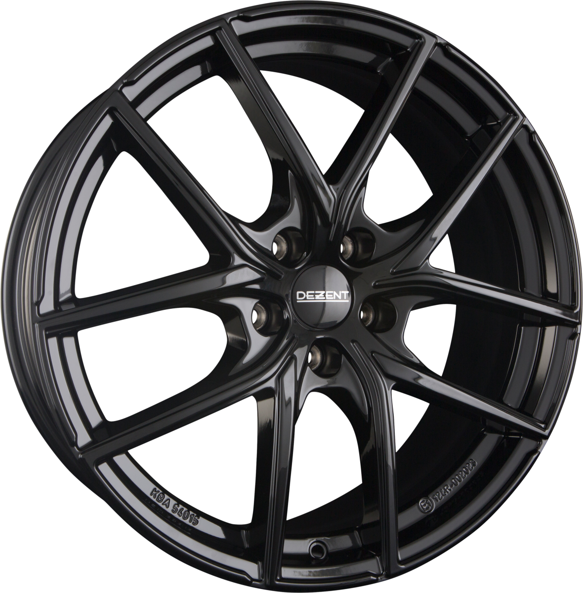 Dezent TO black Alufelge 7x17 Zoll ET40 LK 5x112 ML57.1 – Bild 5