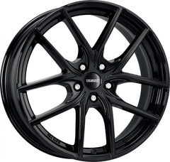 Dezent TO black Alufelge 7x17 Zoll ET53 LK 5x114.3 ML67.1