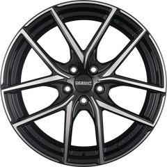Dezent TO DARK - Schwarz Frontpoliert Alufelge 7.5x17 Zoll ET50.5 LK 5x108 ML63.4