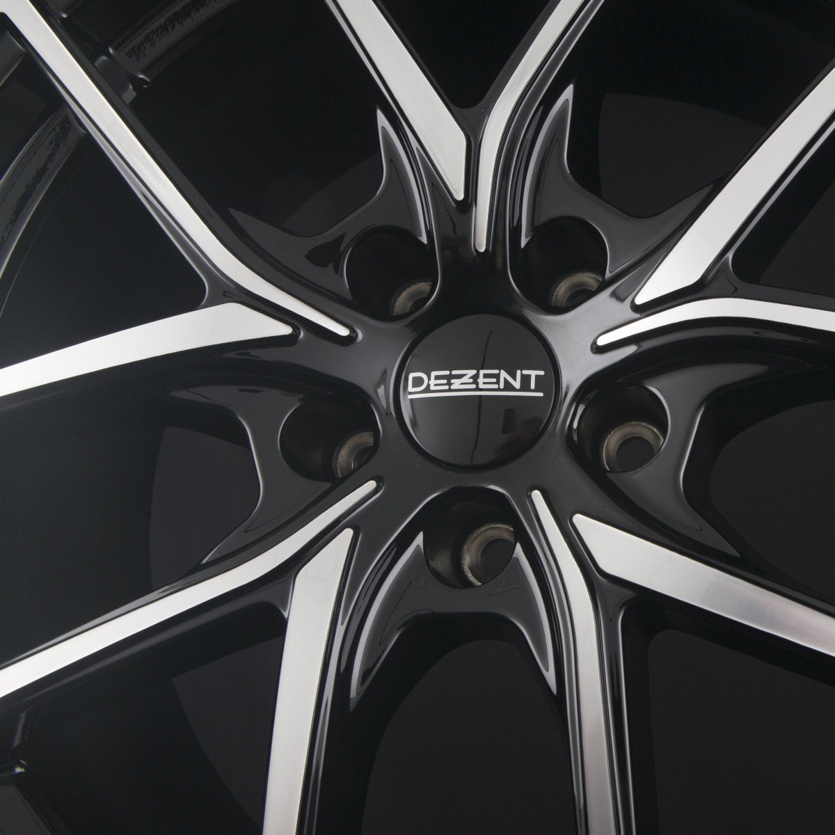 Dezent TO DARK - Schwarz Frontpoliert Alufelge 7.5x17 Zoll ET50.5 LK 5x108 ML63.4 – Bild 4
