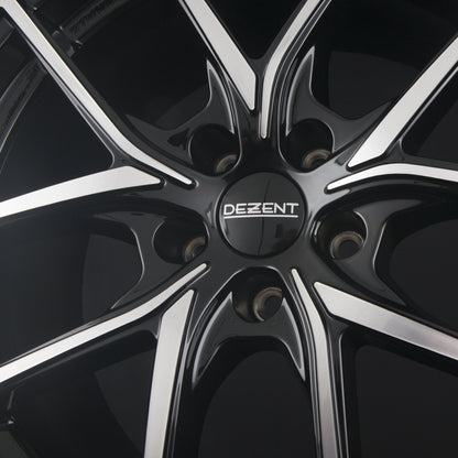 Dezent TO DARK - Schwarz Frontpoliert Alufelge 7.5x18 Zoll ET50.5 LK 5x108 ML63.4 – Bild 4