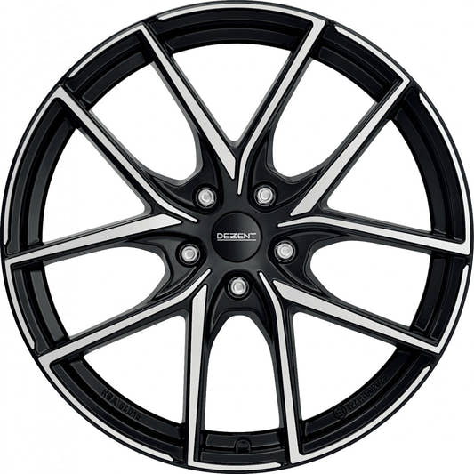 Dezent TO black/polished 8x18 ET54 - LK5/112 ML66.6 – Bild 2