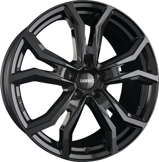 Dezent TV BLACK - Schwarz Alufelge 7.5x19 Zoll ET32 LK 5x112 ML66.5 – Bild 2