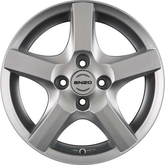 Enzo H Silver Alufelge 6.5x15 Zoll ET38 LK 4x100 ML60.1