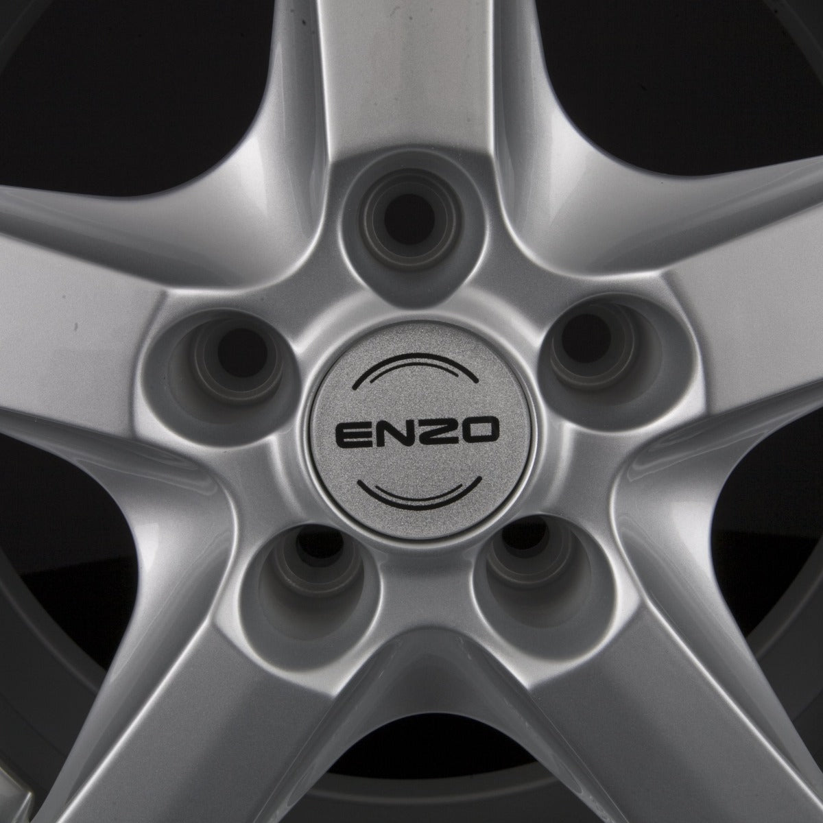 Enzo H Silver Alufelge 7x17 Zoll ET38 LK 5x112 ML70.1 – Bild 3