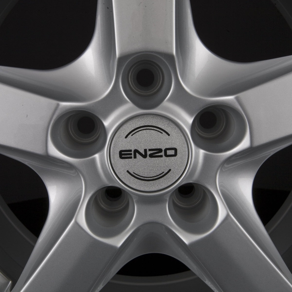Enzo H Silver Alufelge 7x17 Zoll ET40 LK 5x114.3 ML70.1 – Bild 3